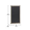 Flash Furniture 24 x 36 Weathered Magnetic Hanging Chalkboard HGWA-6GD-CRE8-264315-GG